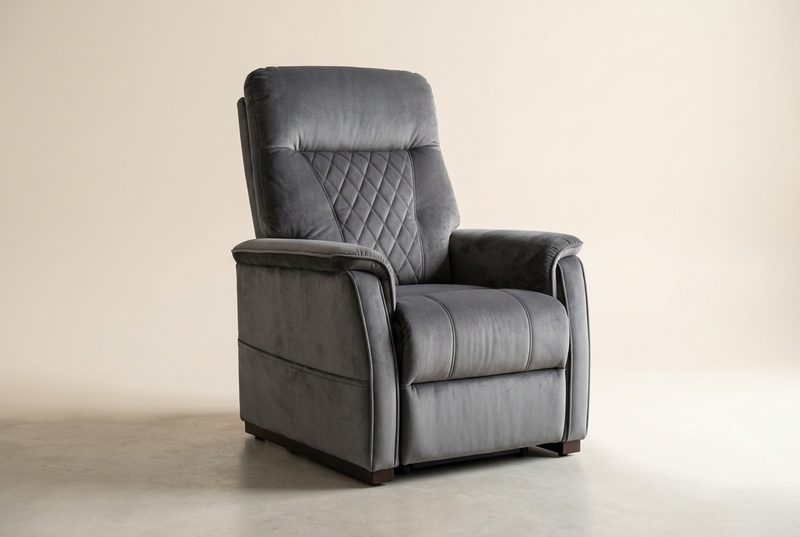 HOMCOM Massant Velours Anthracite (photo d’illustration)